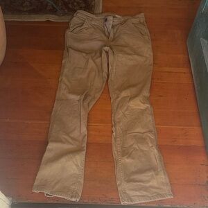 Carhartt Women's Boot Cut Tan Jeans